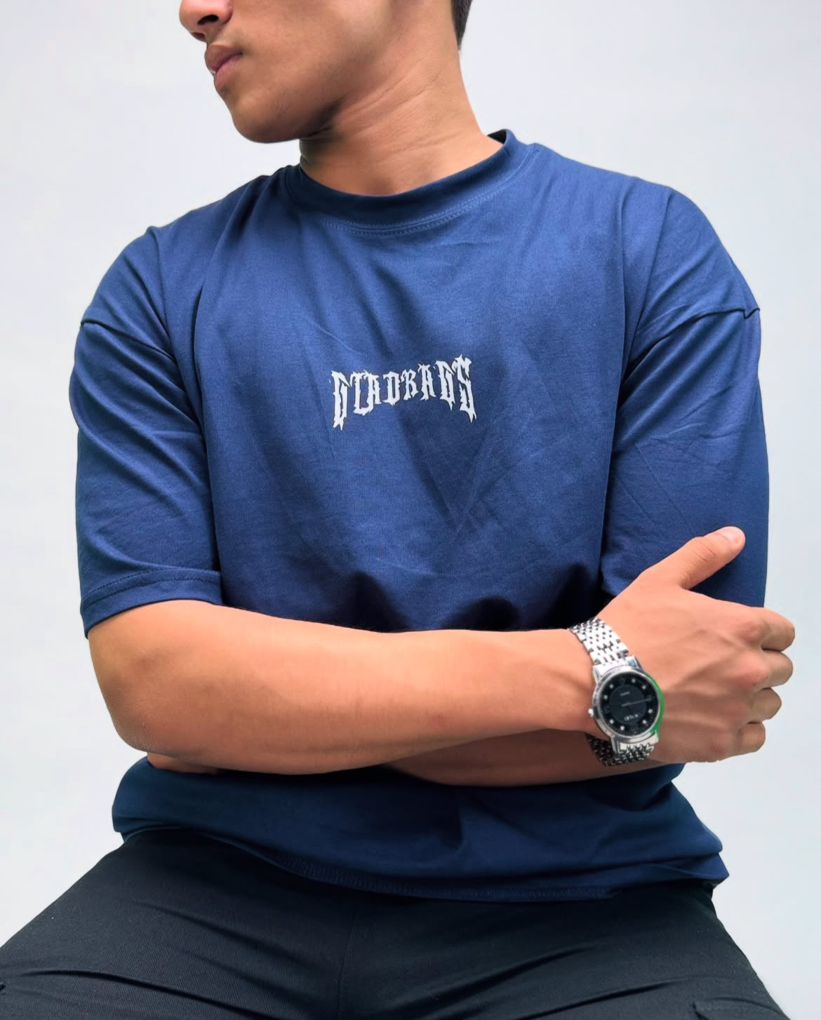 Blue Oversized