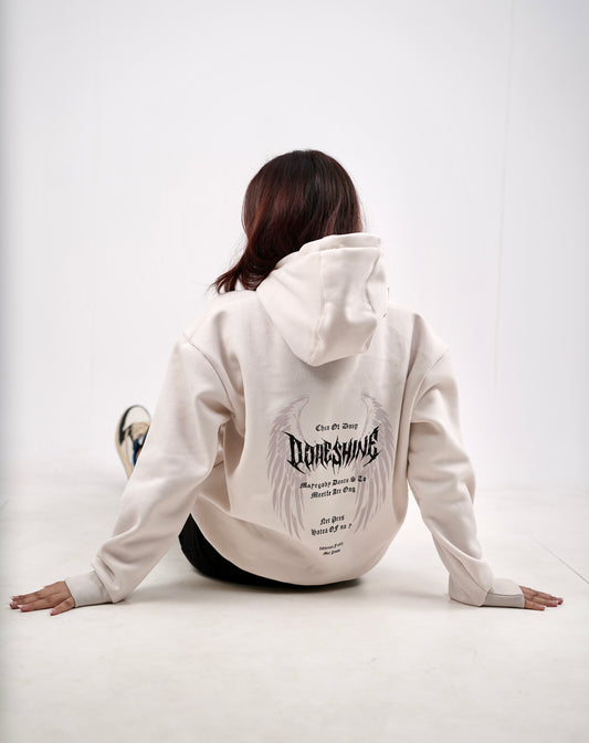 Cream Hoodie DARKSHINE