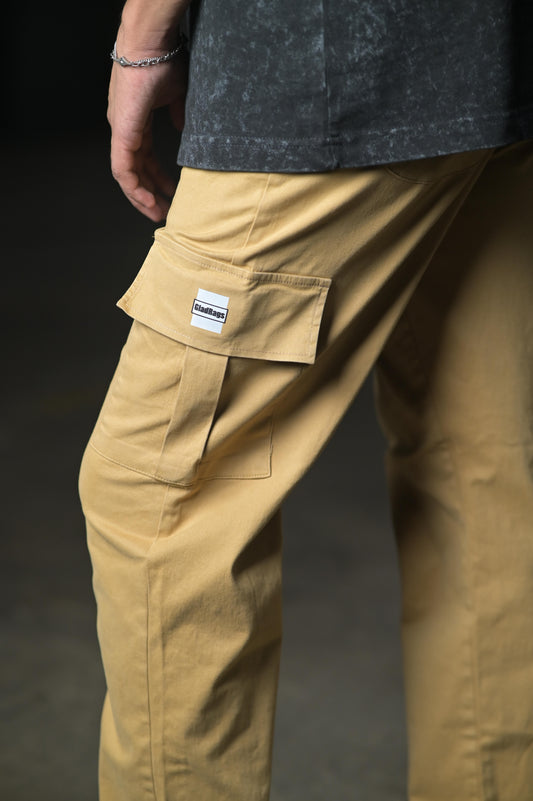 Beige Twill Cargo