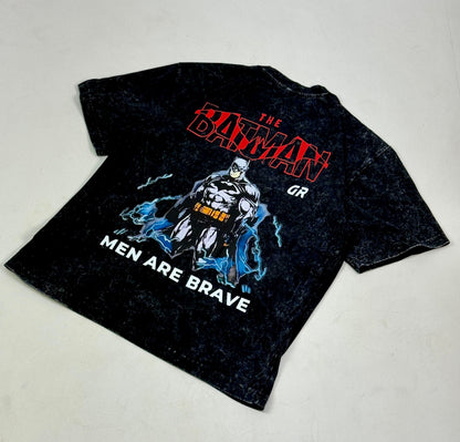 BATMAN Black Acid Oversized