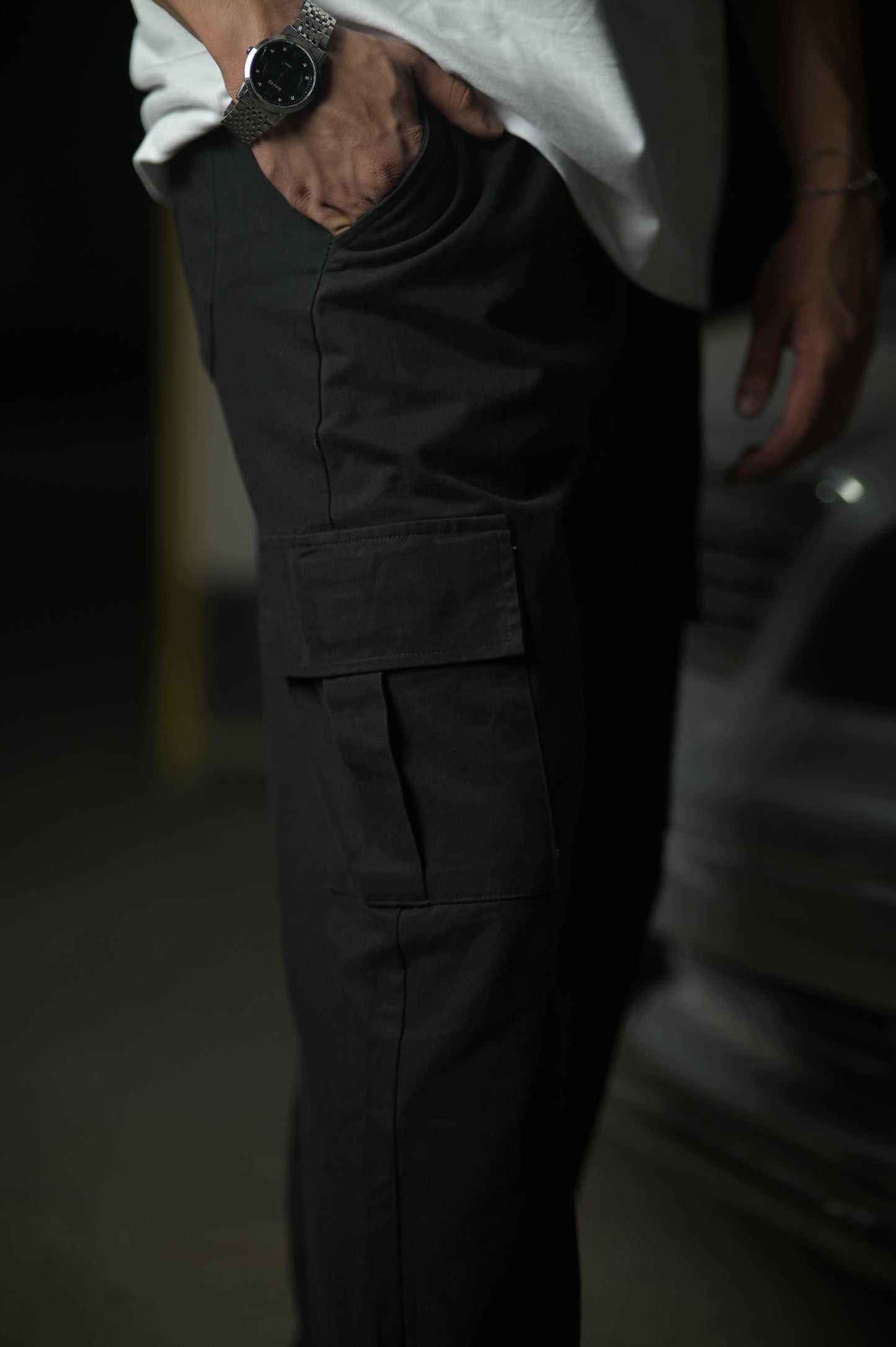 Black Twill Cargo