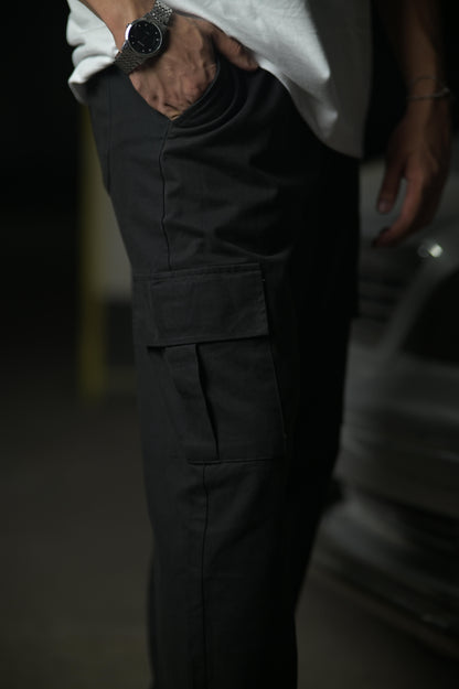 Black Twill Cargo