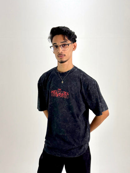 BATMAN Black Acid Oversized