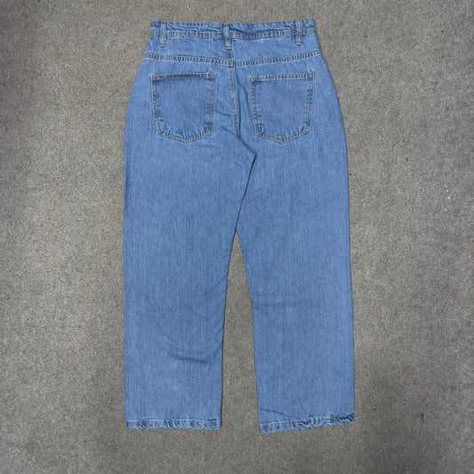 Semi Baggy Blue Denim