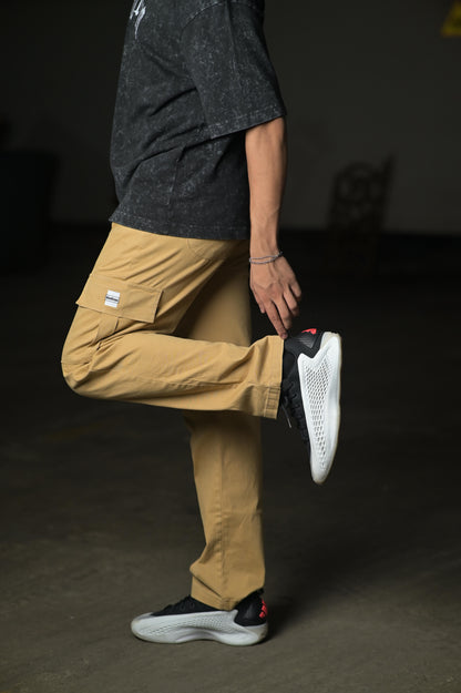 Beige Twill Cargo