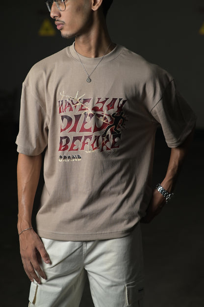 Beige Oversized T-Shirt